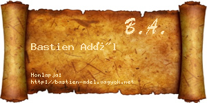 Bastien Adél névjegykártya